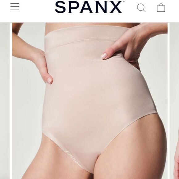 Spanx Shape Suit Your Fancy high waisted thong size Small NWT - Picture 3 of 5